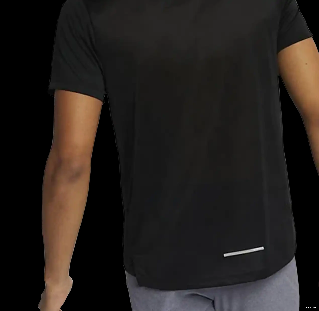Dri-Fit 1.0 Nike Black Miler T Shirt 0612